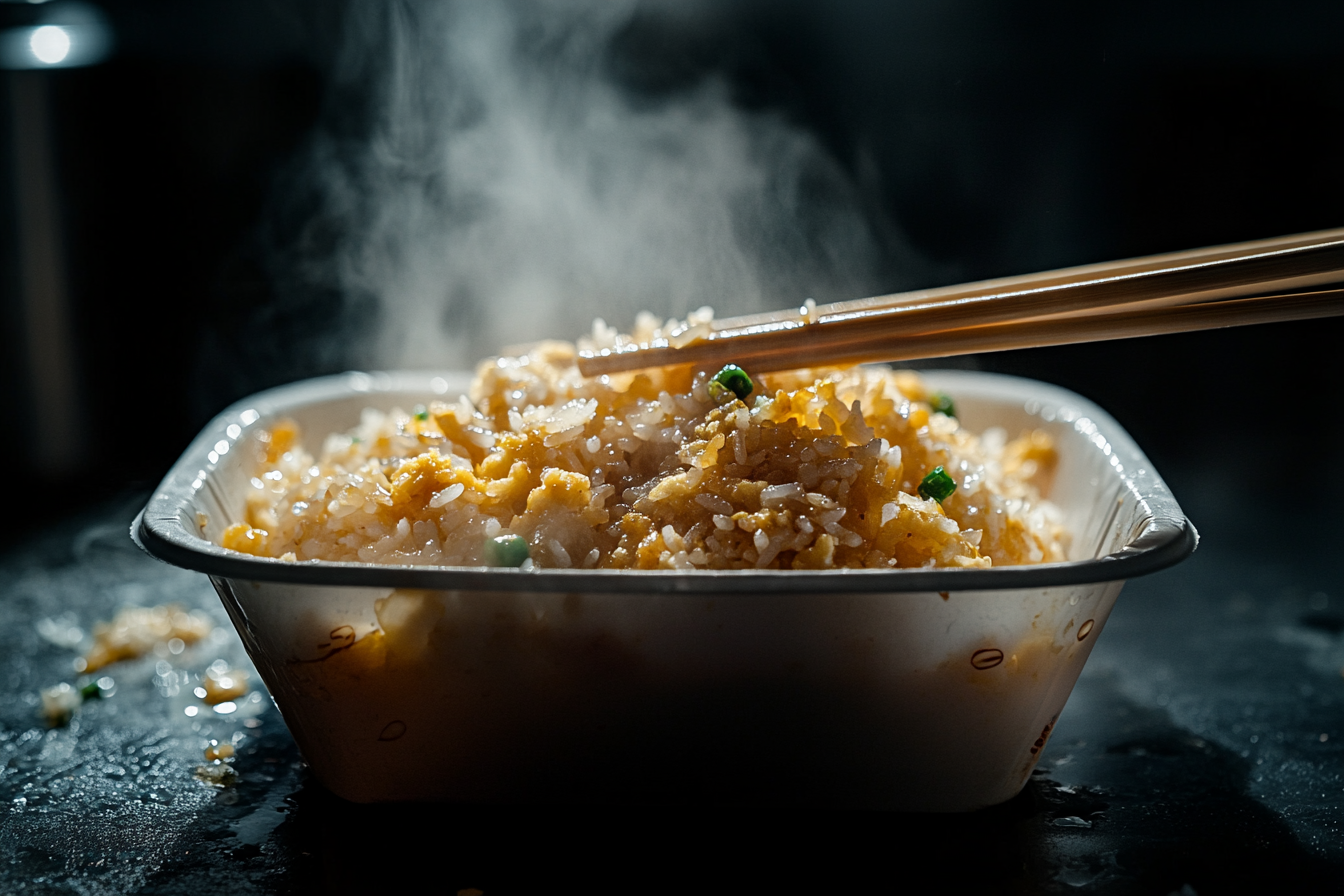 Why does the gut feel off after takeout?